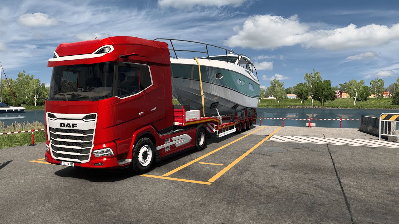 Realistic Driving | ETS2 | DAF XD| Karlstad (Sweden) to Oslo (Norway)