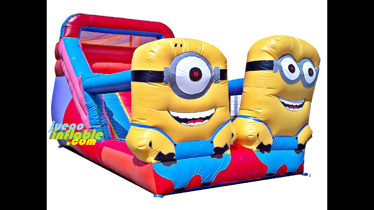 juegos inflables minnions