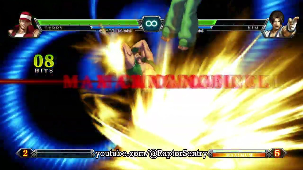 KOF XIII Global Match Terry 100% TOD Overkill Combo 2 (Stage Positioning Dependent)