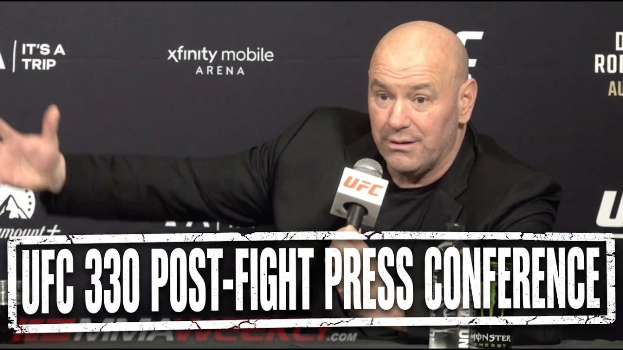 Dana White TEARS INTO IAN GARRY | UFC 330 Post-Fight Press Conference