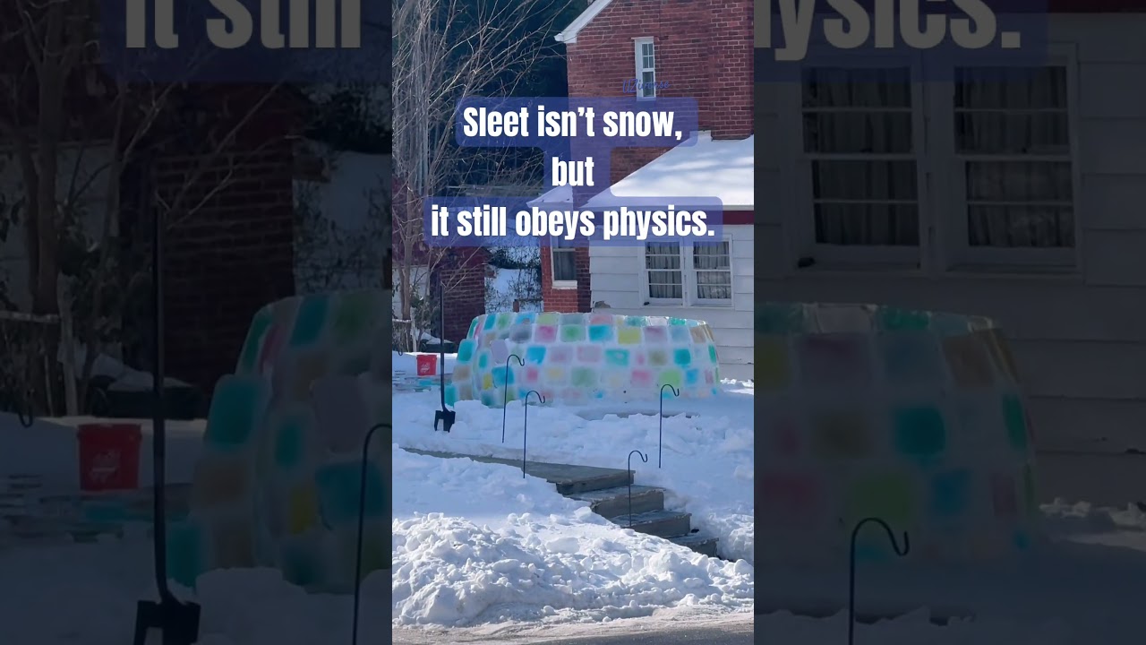 When Winter Gives You Sleet, You Build Anyway… 