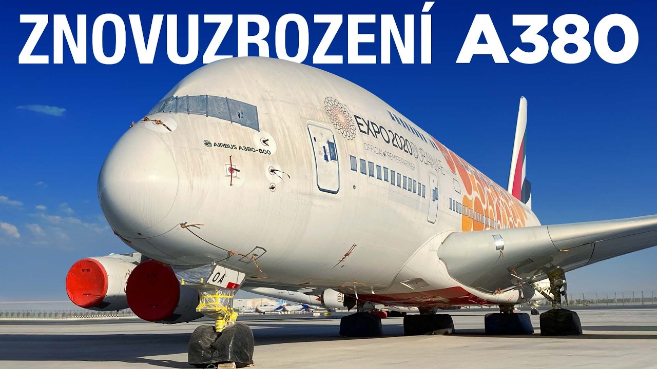 Co cestující během letu A380 nevidí (Originální český dokument 