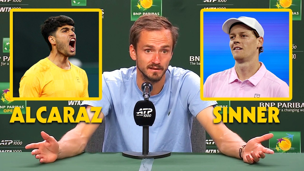 Daniil Medvedev Reveals Who is TOUGHER - Alcaraz or Sinner?!