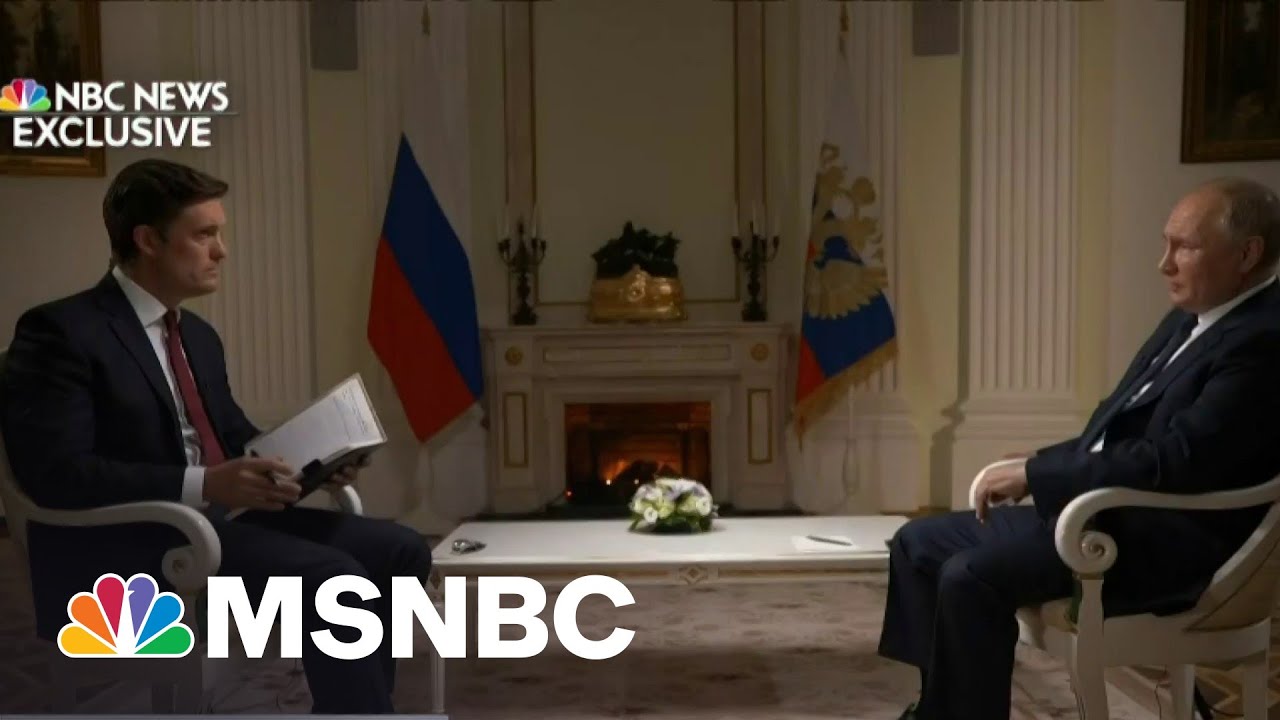 He Was 'Urging Me To Believe Him': Keir Simmons Discusses Putin Interview