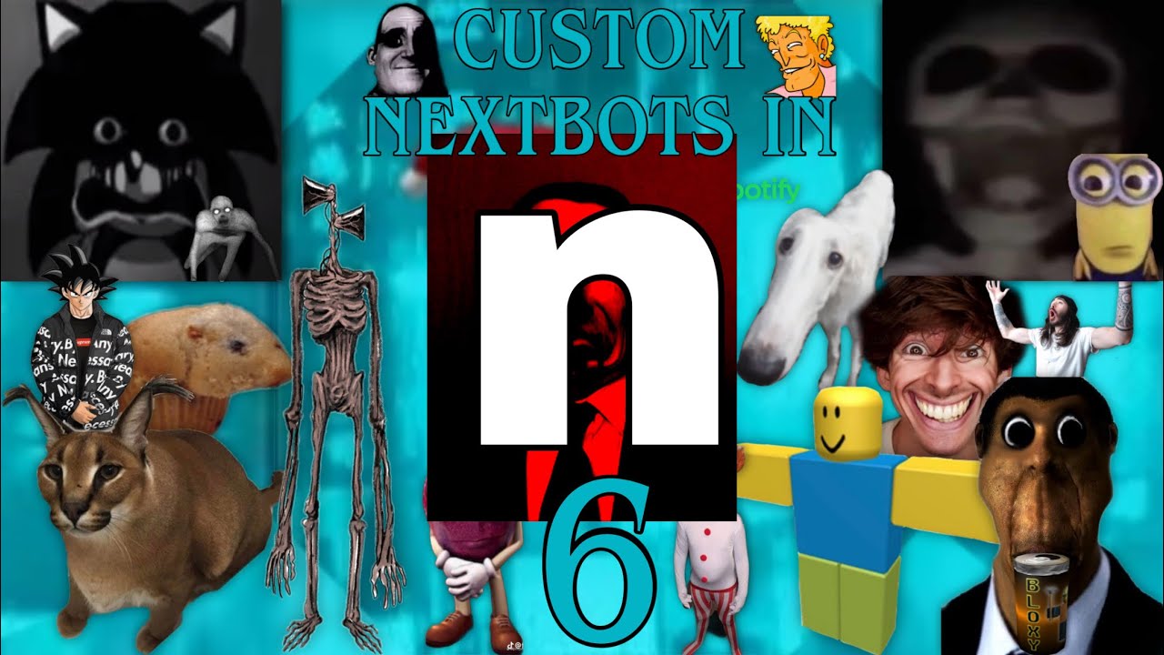 Кастомные Nextbots в игре Nico's Nextbots — Часть 6