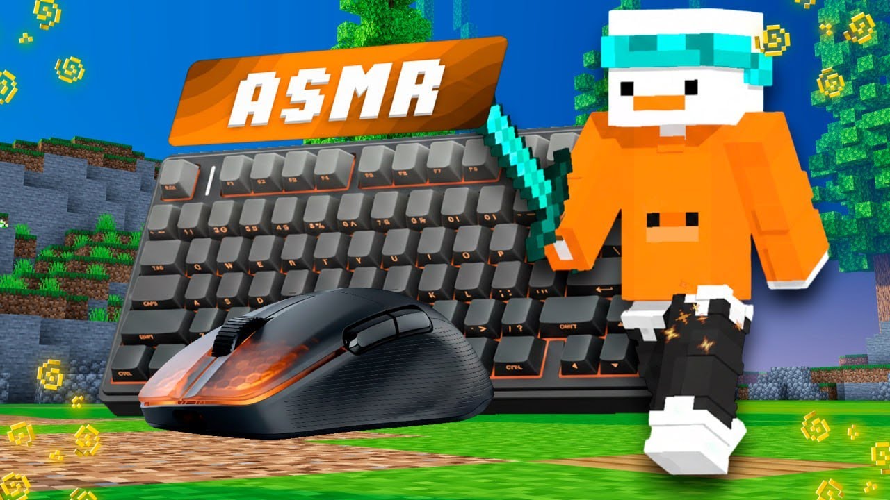 Pro BedWars Player – Keyboard & Mouse ASMR