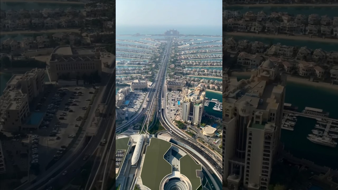 &iexcl;LA ISLA ARTIFICIAL EN FORMA DE PALMERA! 🇦🇪 #dubai #palmadejumeirah #emirates