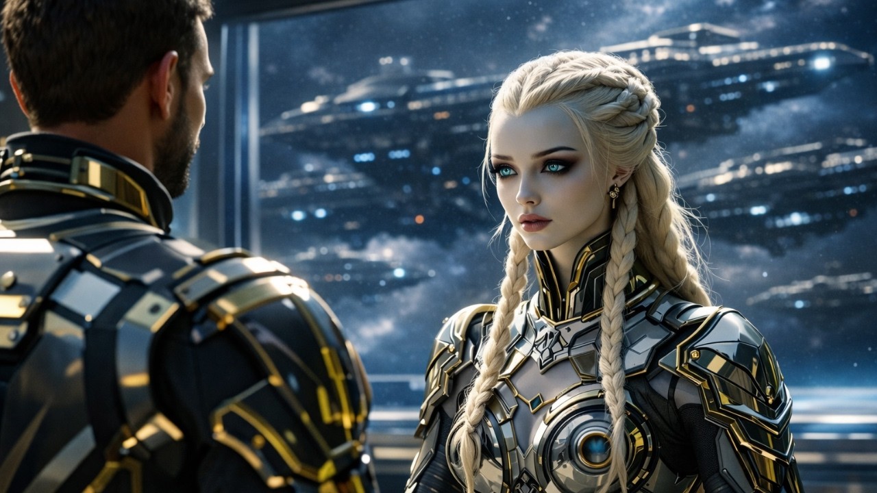 The Alien Princess Followed Me for Years — When She Finally Spoke Everything Changed
