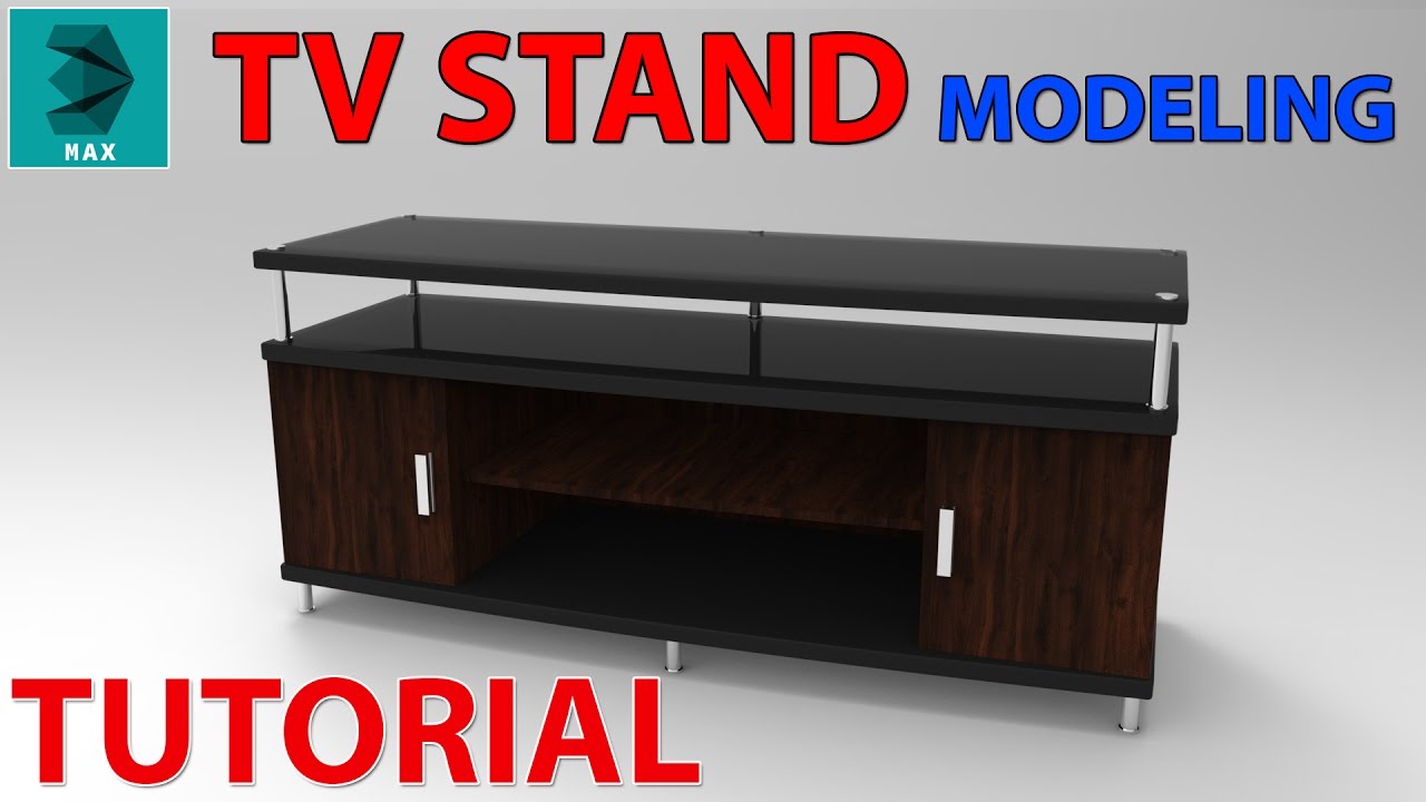 TV STAND MODELING IN 3DS MAX l MAX MODELING TUTORIALS