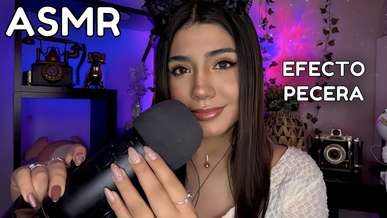 ASMR español / IMITANDO MI INTRO + EFECTO PECERA + IMITANDO ACENTO colombiano + BESOS