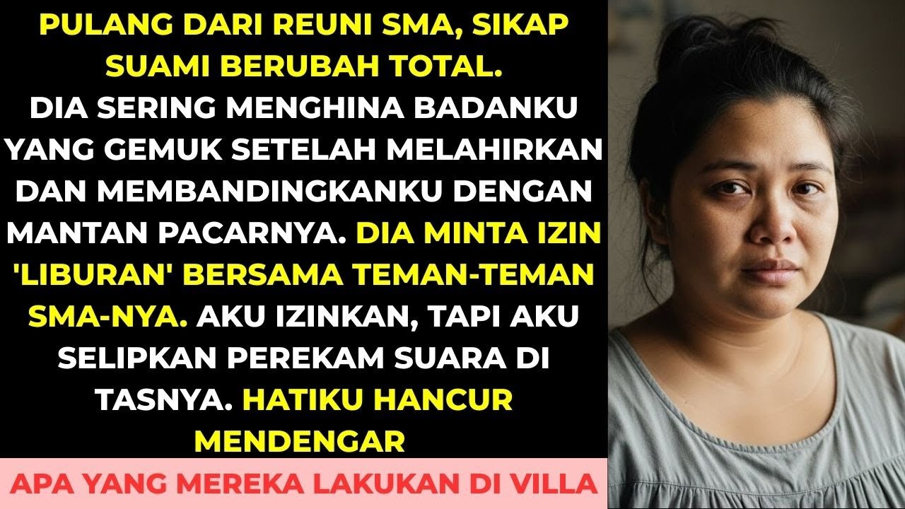 SUAMI MENGHINAKU GEMUK & MEMBANDINGKANKU DENGAN MANTAN PACARNYA, AKU SYOK SAAT TAU KALAU TERNYATA...