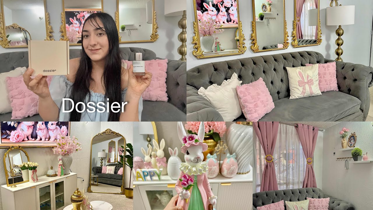 DECORACIÓN DE MI SALA PARA PRIMAVERA 2026🐰🎀 @dossierperfumes 