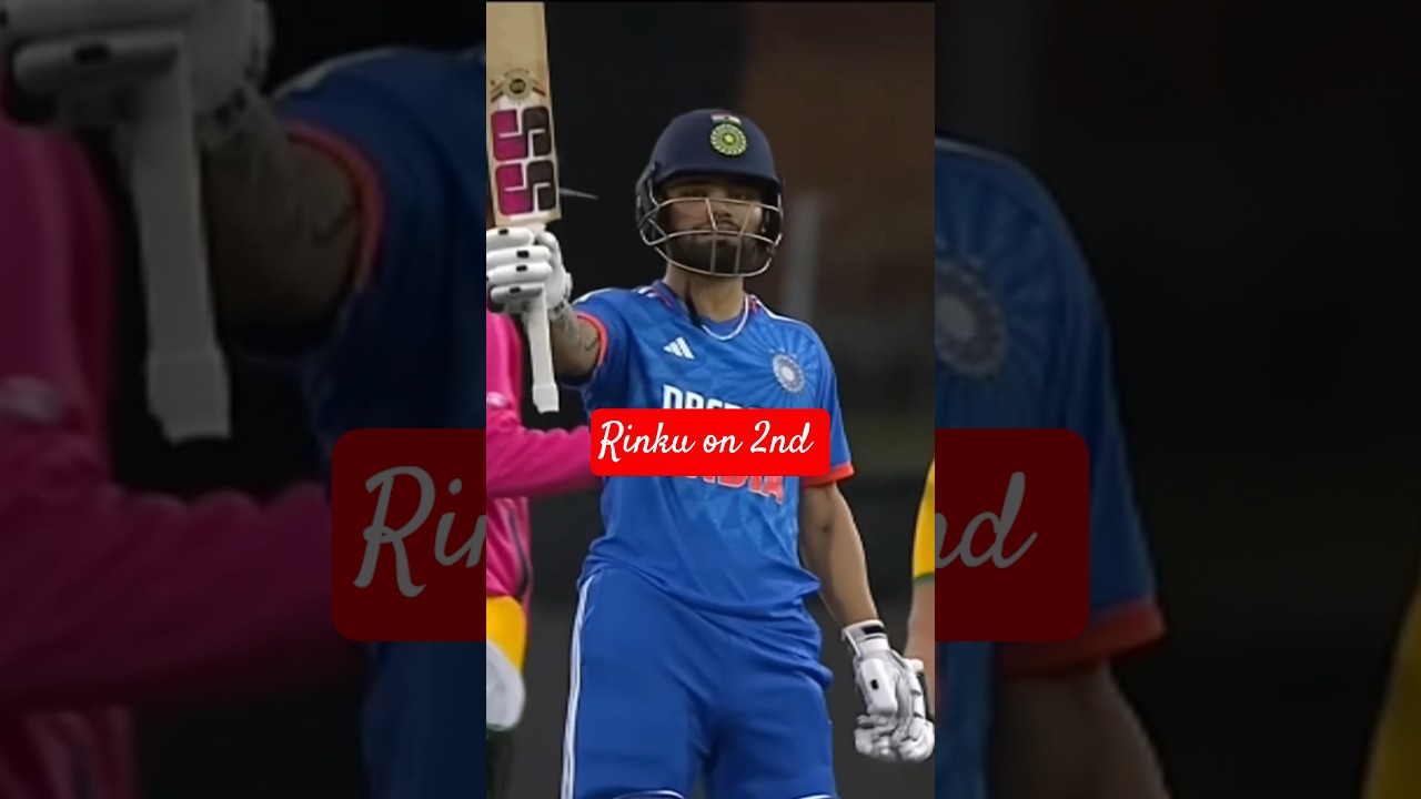 🔥 Rinku Singh : 2nd Indian to Take 4 Catches in a T20 Match 