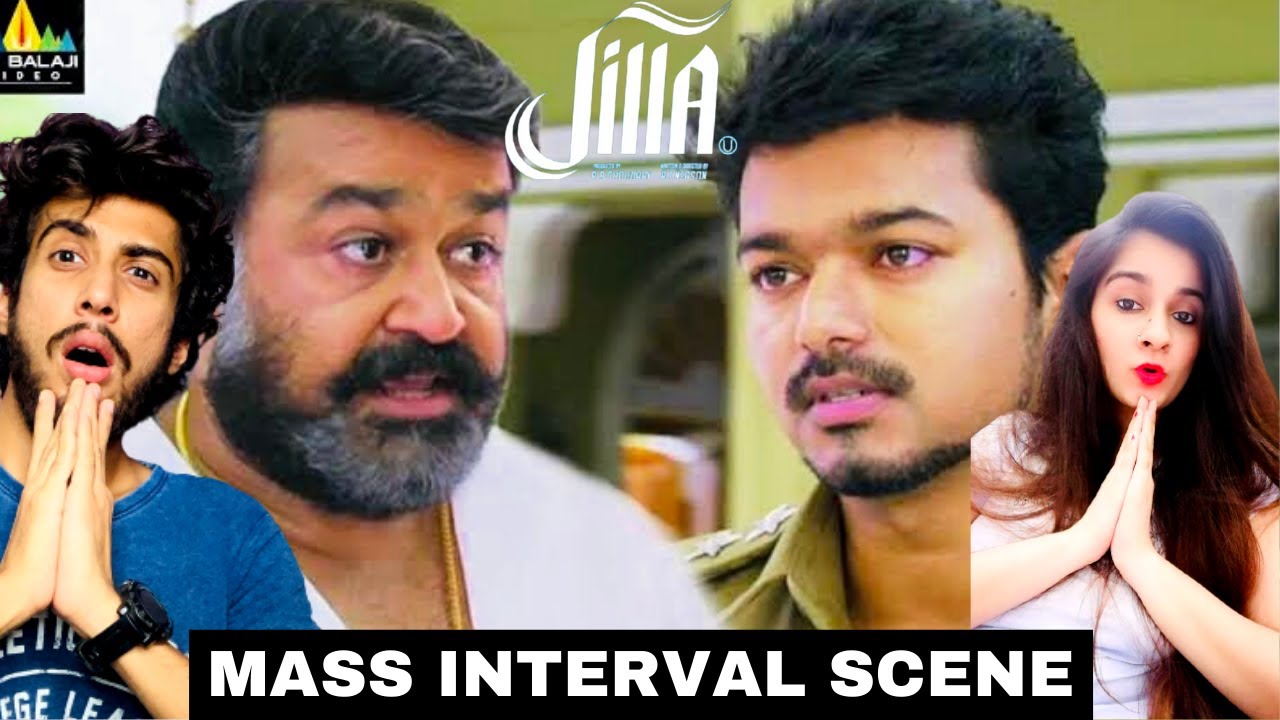 Jilla Interval Scene Reaction | Thalapathy Vijay | Mohanlal | Reaction | BOYZIFY REACTIONS