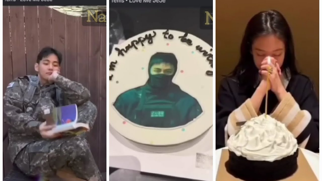 Taehyung and Jennie dating!!!  ll rumors or real ll cake Mystery#Taehyung#jenniekim