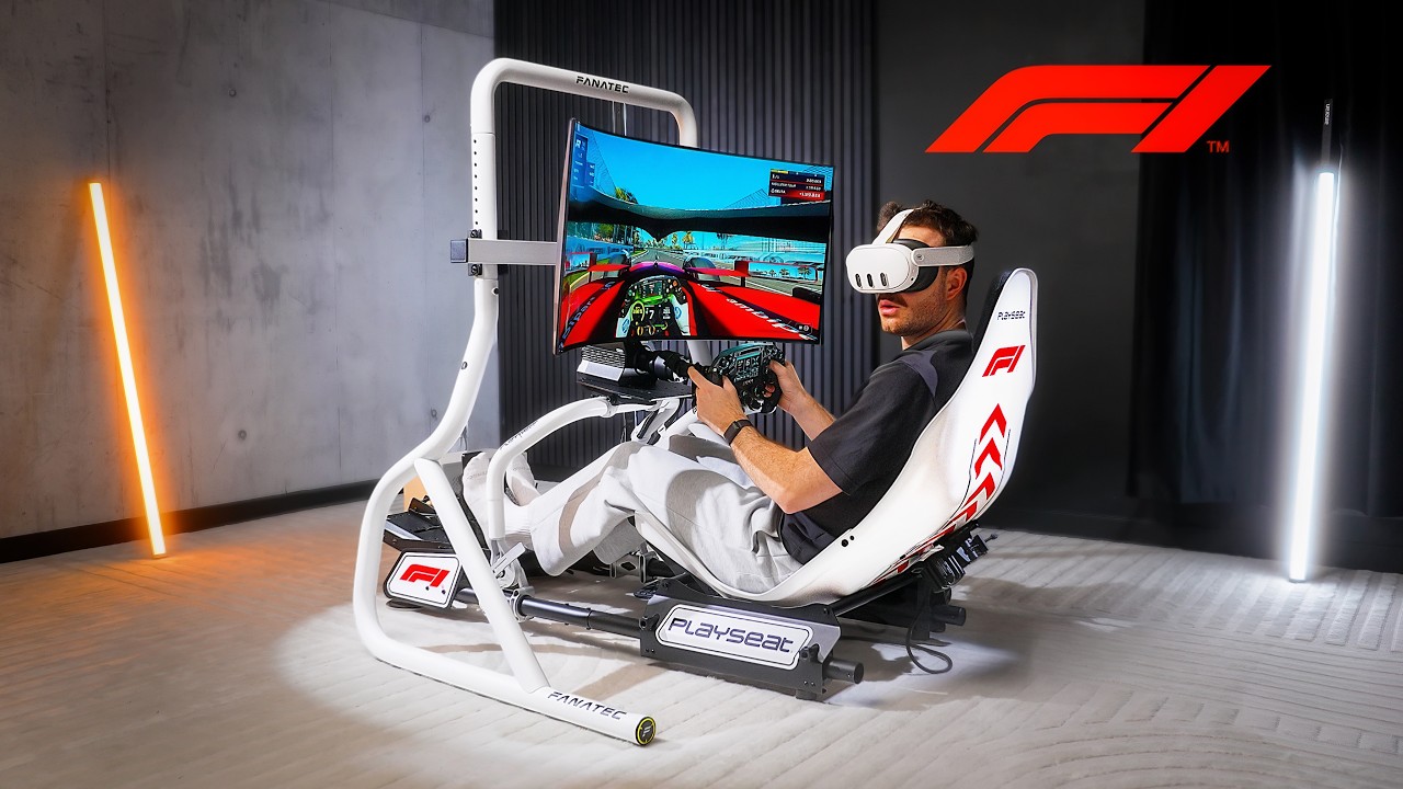 J'ai construit le Setup SimRacing F1 Ultime