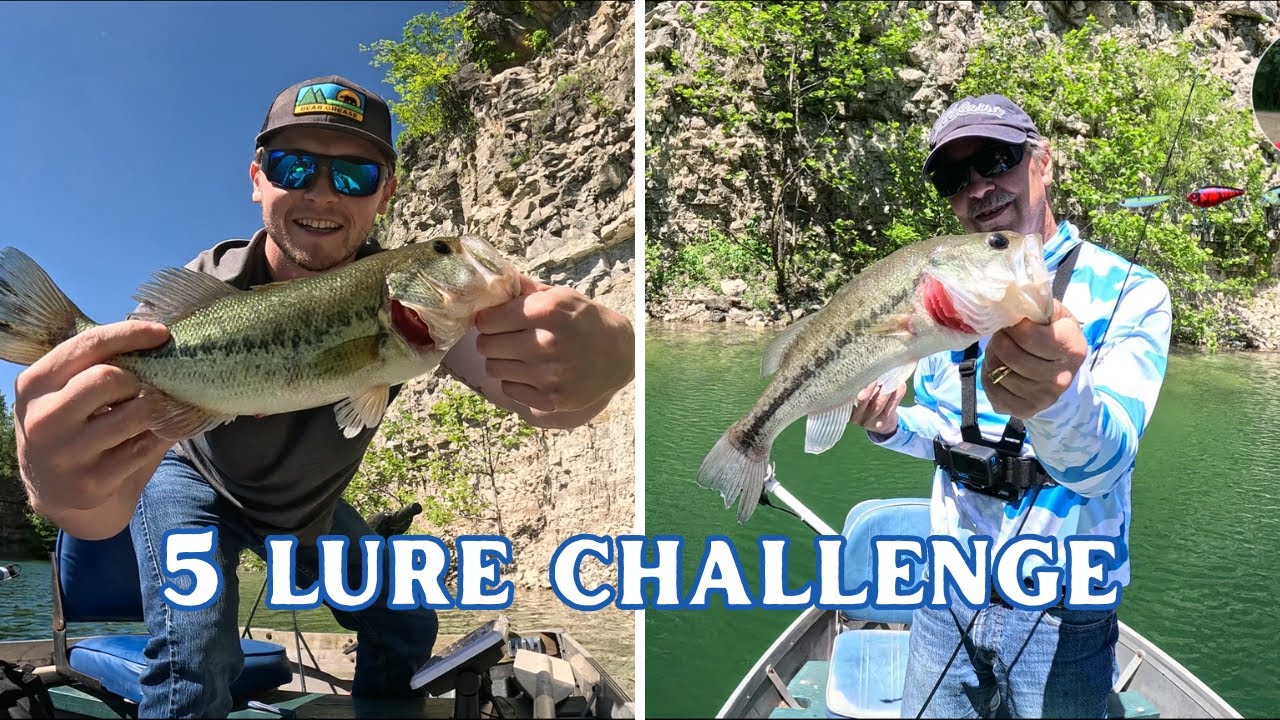 Dan Vs Josh: An Ultralight Lure Competition (huge topwater strikes!!!)