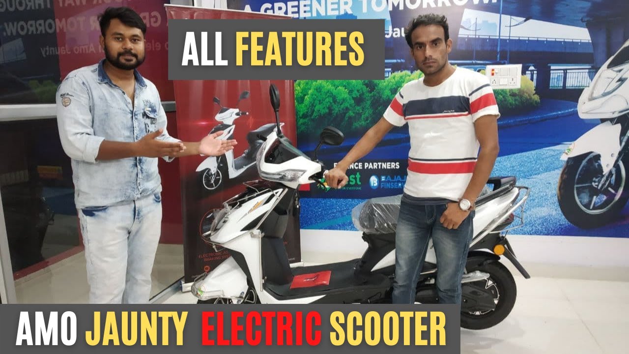 AMO JAUNTY | ALL FEATURES EXPLAINED | #amo #electricscooter  #ather450x #olaelectricscooter