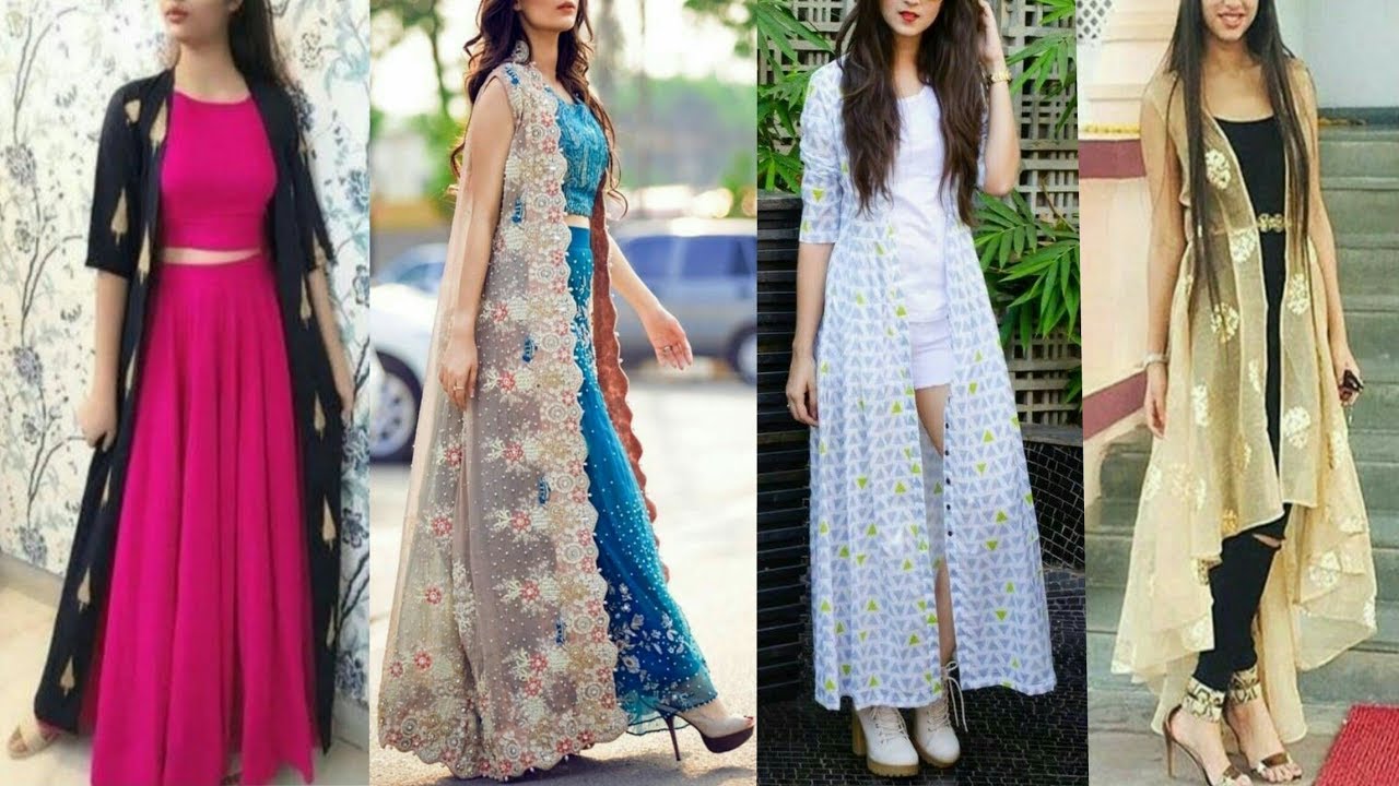 Shrug की help से दिखें stylish और attractive /indo western look #fashion #stylingtips / shrug kurti