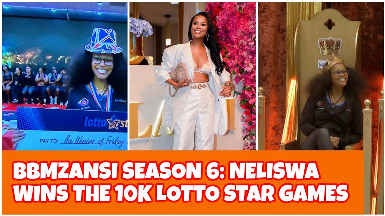 BBMZANSI SEASON 6: CONGRATULATIONS NELISWA WIN LOTTO STAR GAMES , 10K IN THE BAG