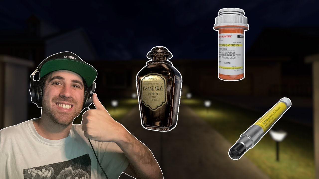 The ULTIMATE Sanity Med Guide in PHASMOPHOBIA!