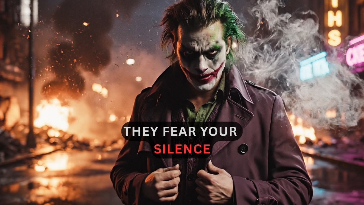 They Fear Your Silence — The Hidden Power of Calm Detachment | Dark Philosophy