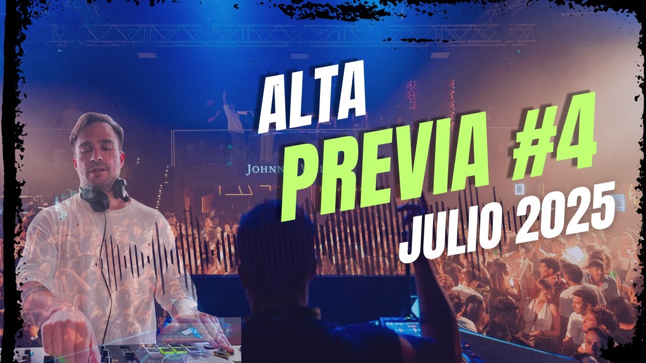 ALTA PREVIA #4 😎 MIX REGGAETON OLD SCHOOL JULIO 2025 (DADDY YANKEE, DON OMAR, FACTORIA, NICKY JAM)