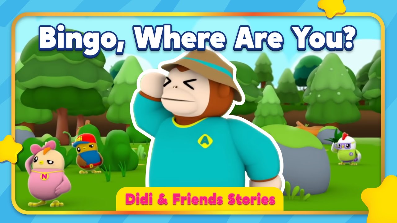 Bingo, Where Are You? | Kids Story Compilation | Didi & Friends English