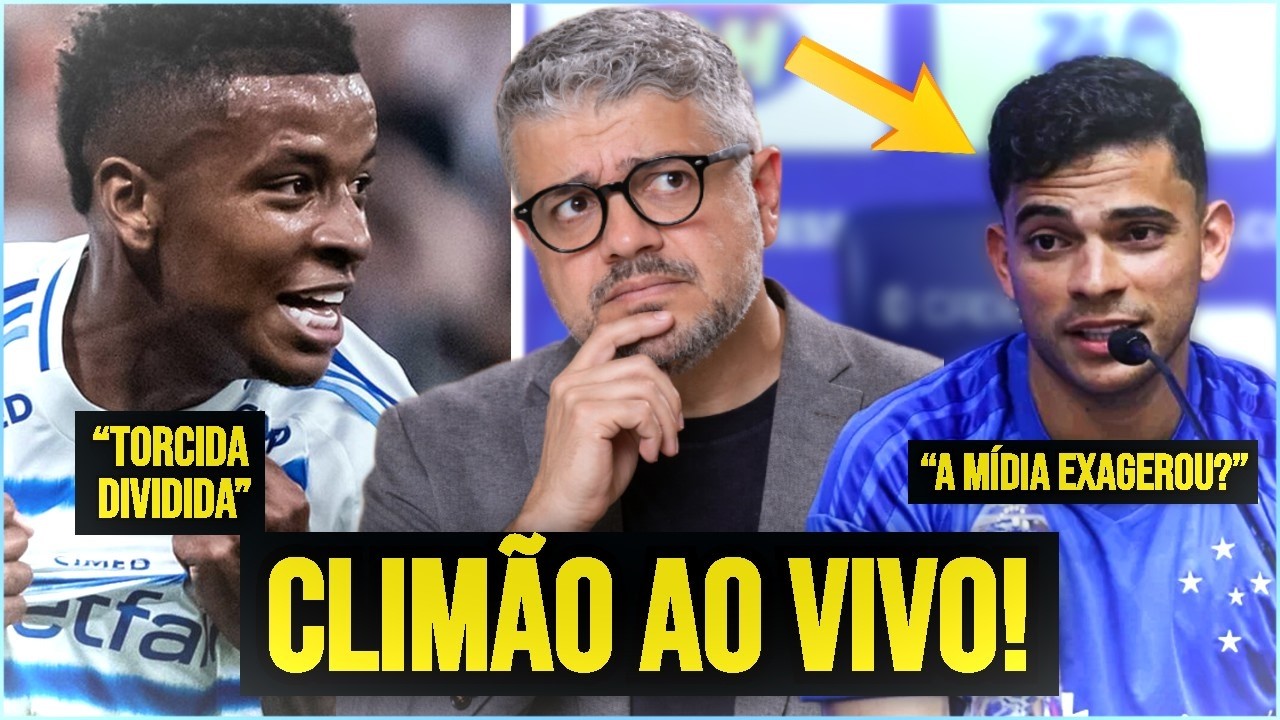 🦊🔵SAIU AGORA! Jornalistas entram em debate pesado sobre o elenco do Cruzeiro!