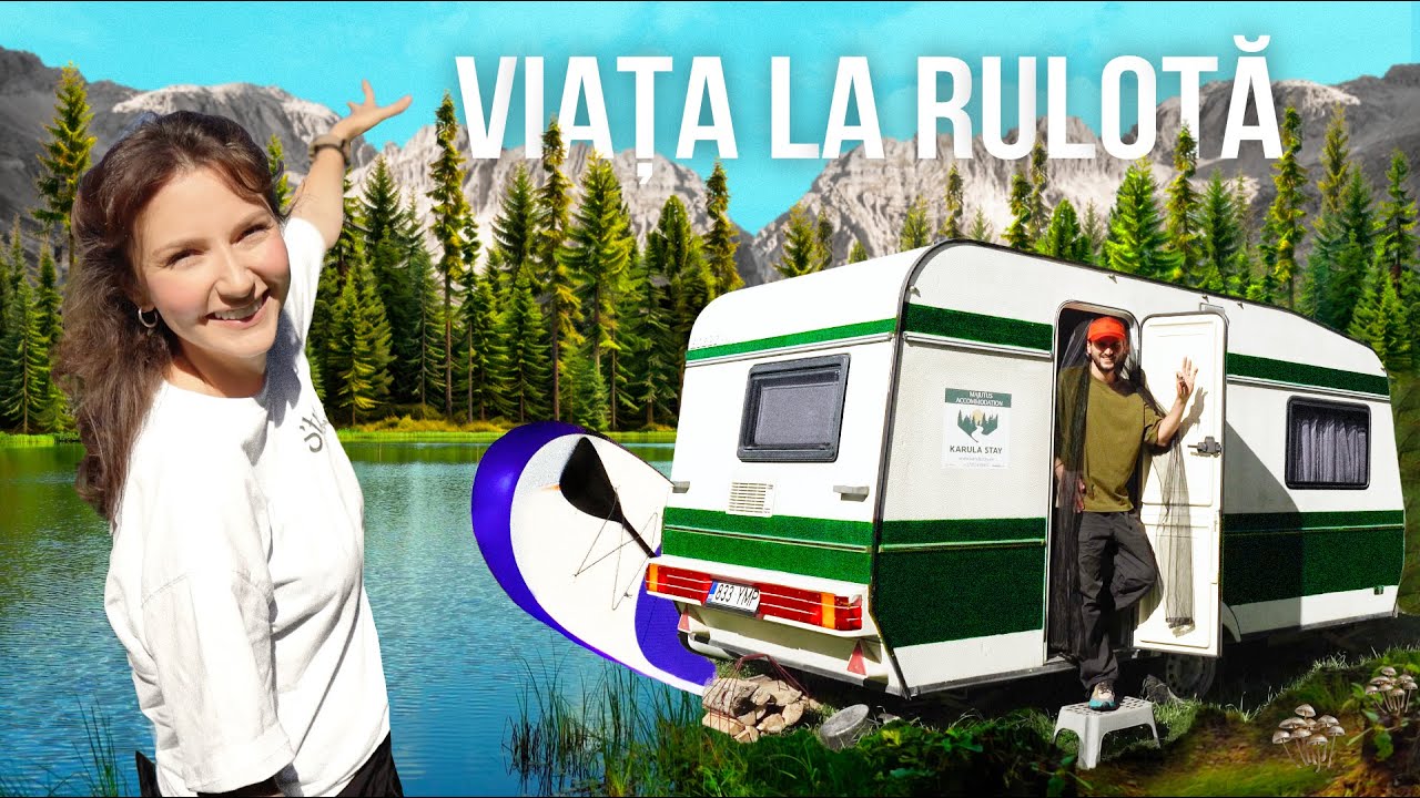 Camping cu RULOTA în sălbăticia din Estonia 🇪🇪 Casa noastră din pădure, un eșec?