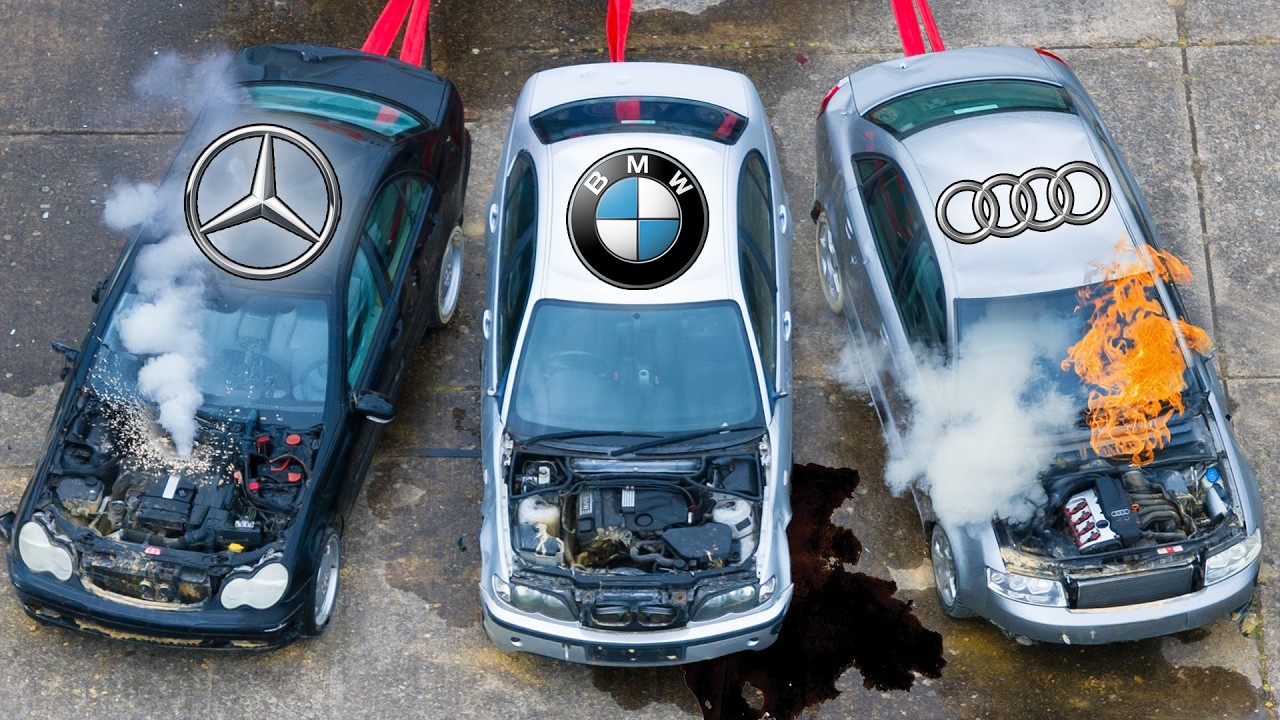 Niszczymy BMW, Audi i Mercedesa: który silnik wytrzyma najdłużej?
