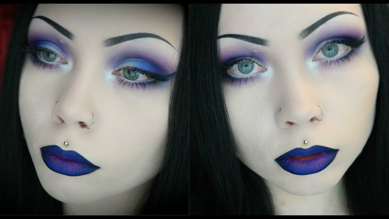 HUES OF BLUE AND PURPLE || Makeup Tutorial