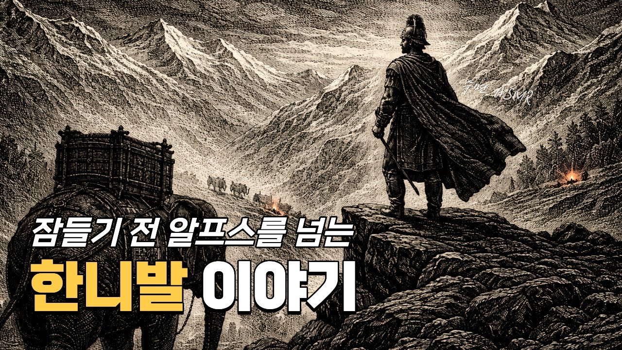 [수면유도] 한니발 | 알프스를 넘은 천재, 코끼리 부대, 칸나에의 악몽 | 세계사 | 오디오북