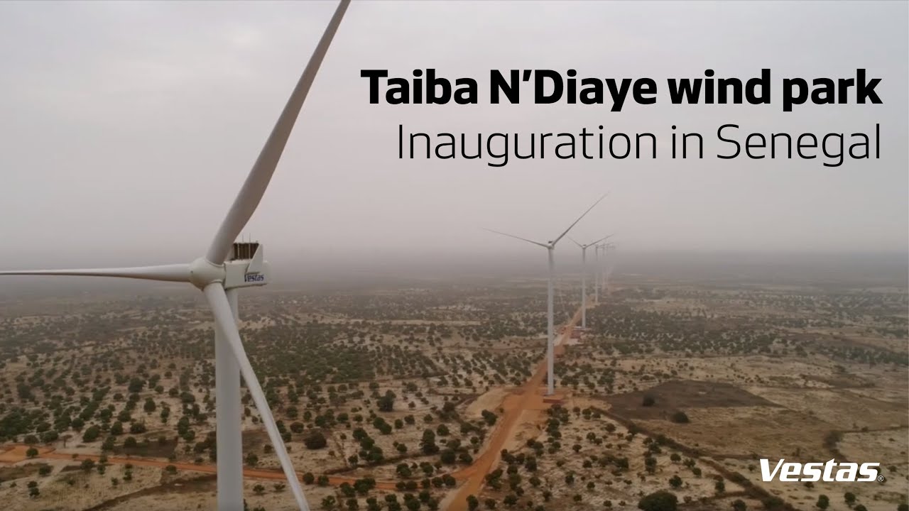 Taiba N'Diaye wind park inauguration