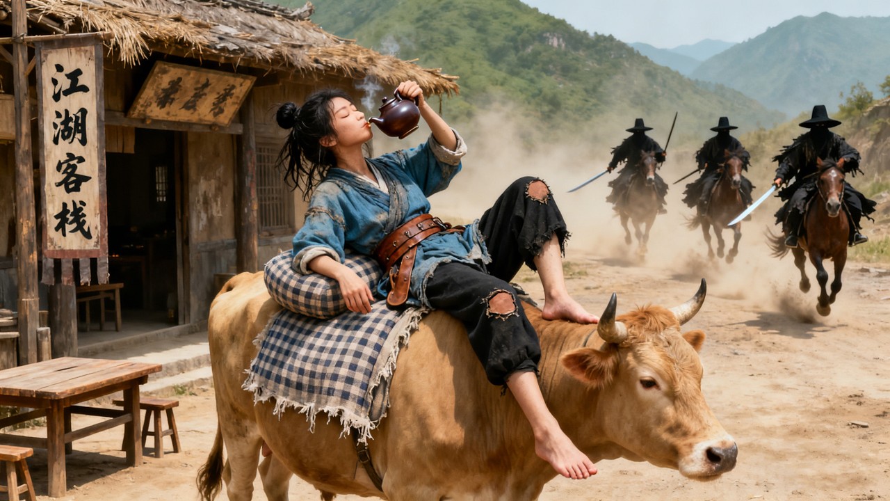 EP13  隱居世外桃源的放牛少女，竟是絕世高手，一出手震驚武林！丨完整版丨中文字幕丨 #4K#古裝劇#武侠#中国电视剧 #chinesedrama