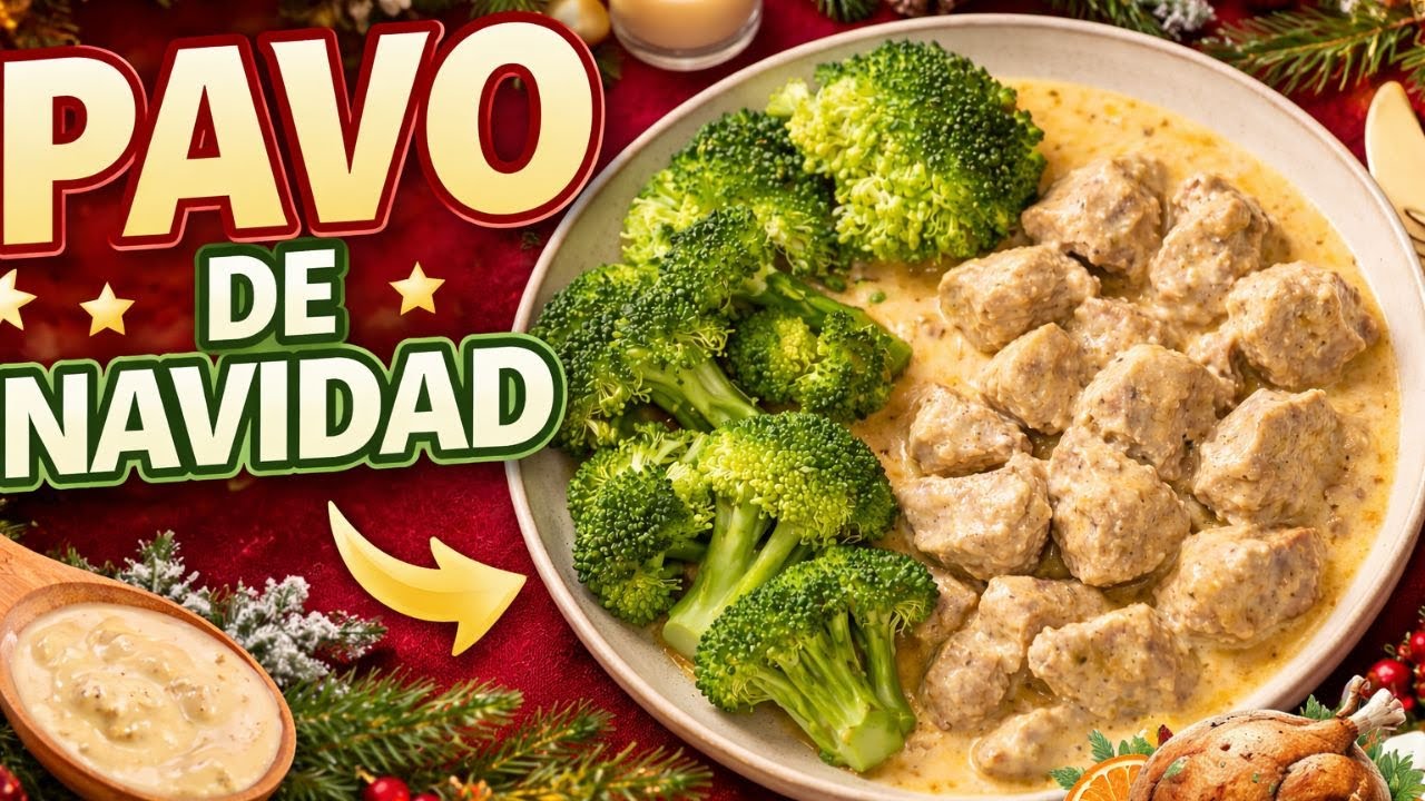 PAVO DE NAVIDAD JUGOSO Y CREMOSO✨ | RECETA FÁCIL QUE SIEMPRE SALE BIEN