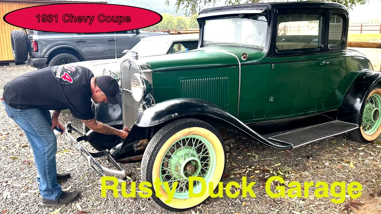 1931 Chevy Coupe No Vice Grip Needed. This is a nice old car