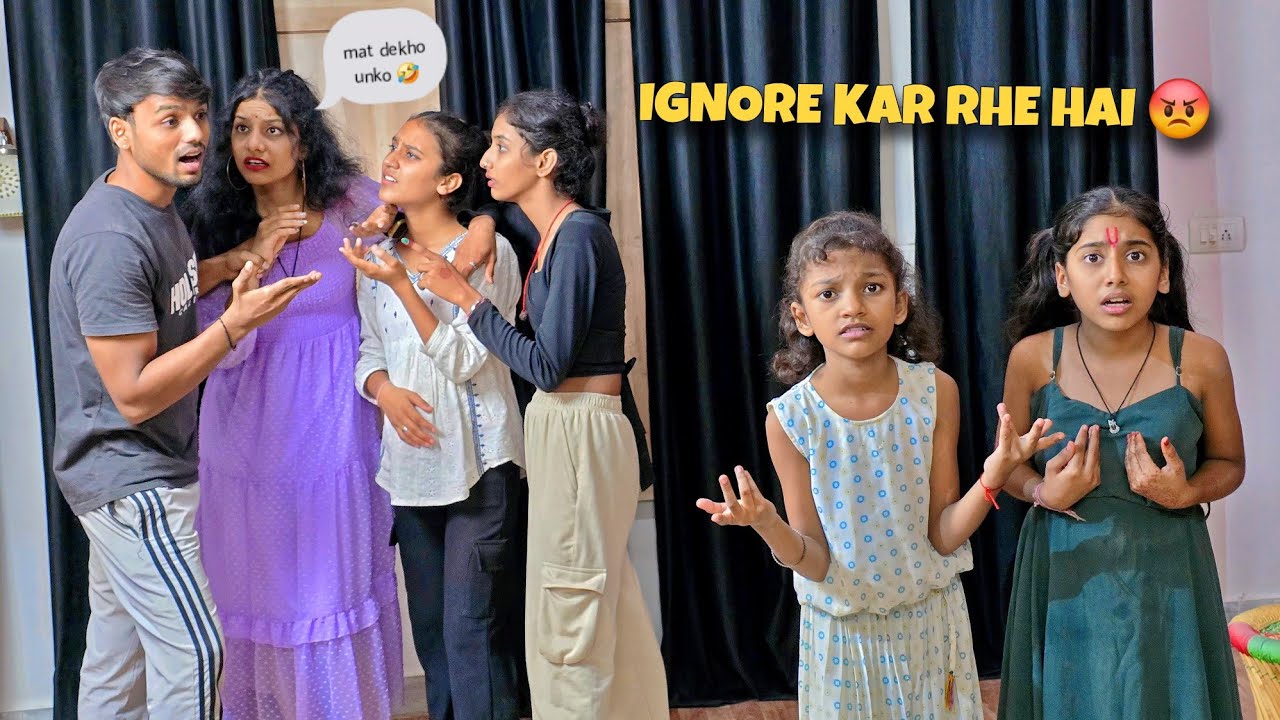Ignoring Prank On Khusi & Vaishnavi 😵 Dono Rone Lag Gye 😭
