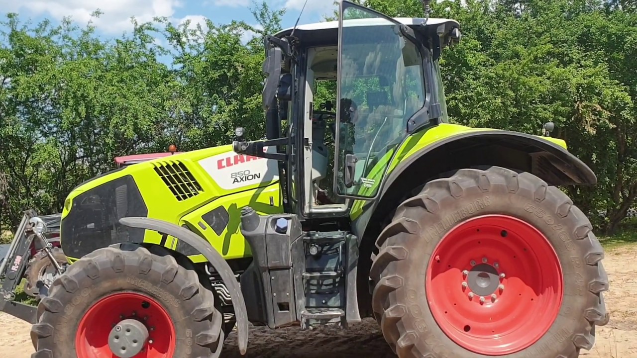 Different Claas Axion 850 review
