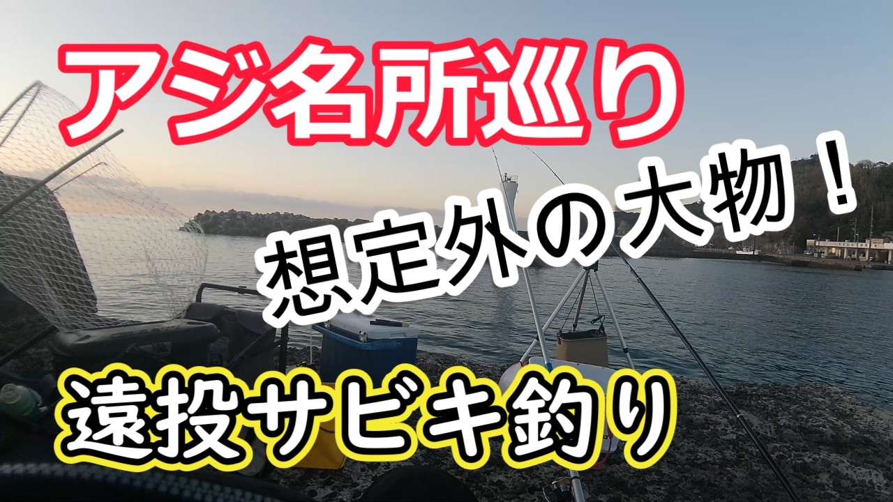 アジ名所巡り。2026.2.21~22.ブッコミサビキ釣り、遠投サビキ釣り。オナガメジナ、黒鯛、海タナゴ、メバル。