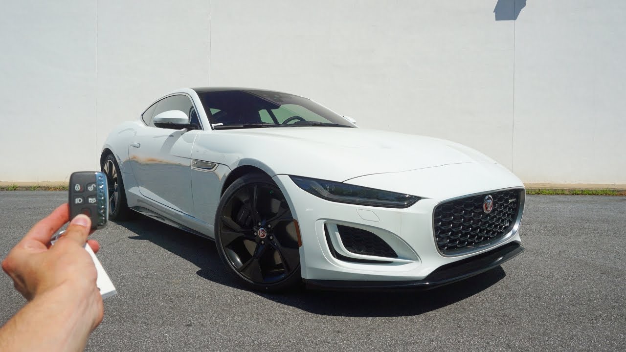 2021 Jaguar F Type R-Dynamic: Start Up, Exhaust, Test Drive and Review