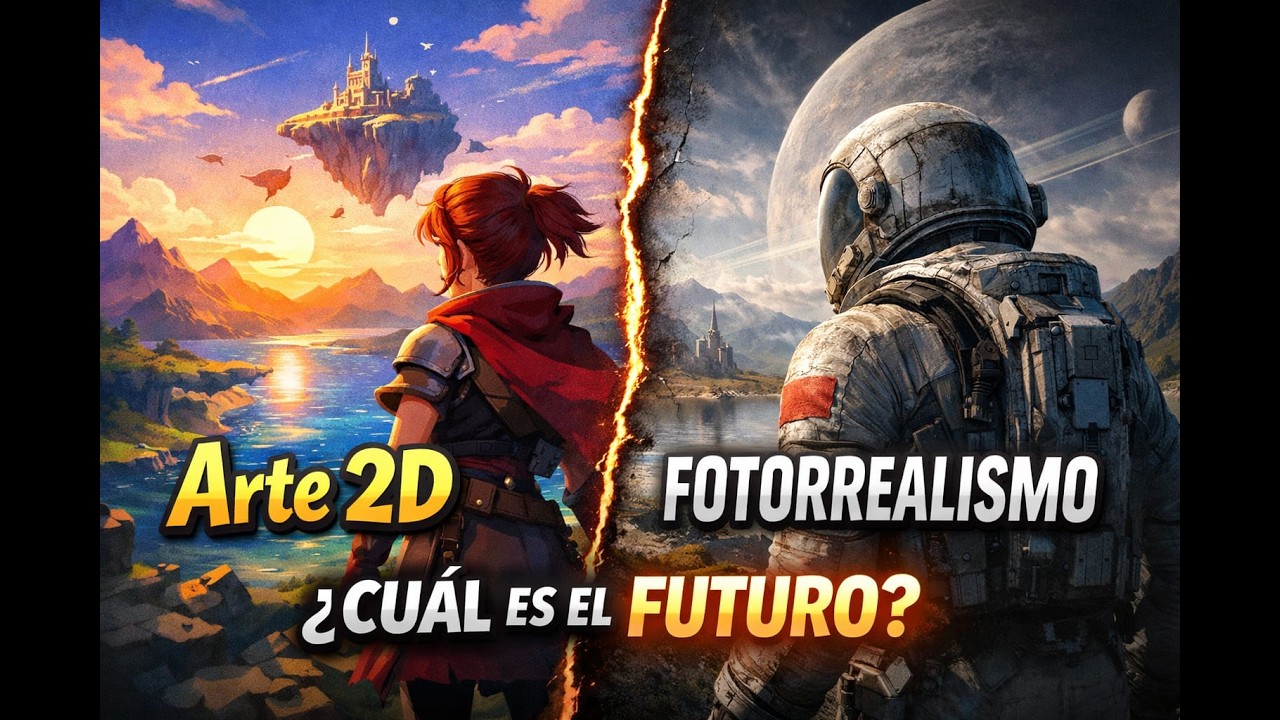 Por qué el arte 2D está venciendo al realismo moderno
