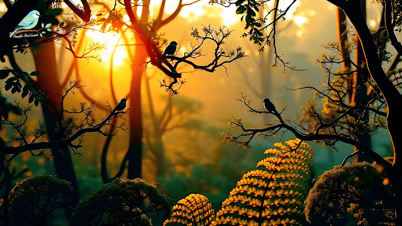 Peaceful Bird Sounds For Deep Sleep 🌙 Relaxing Nature Ambience