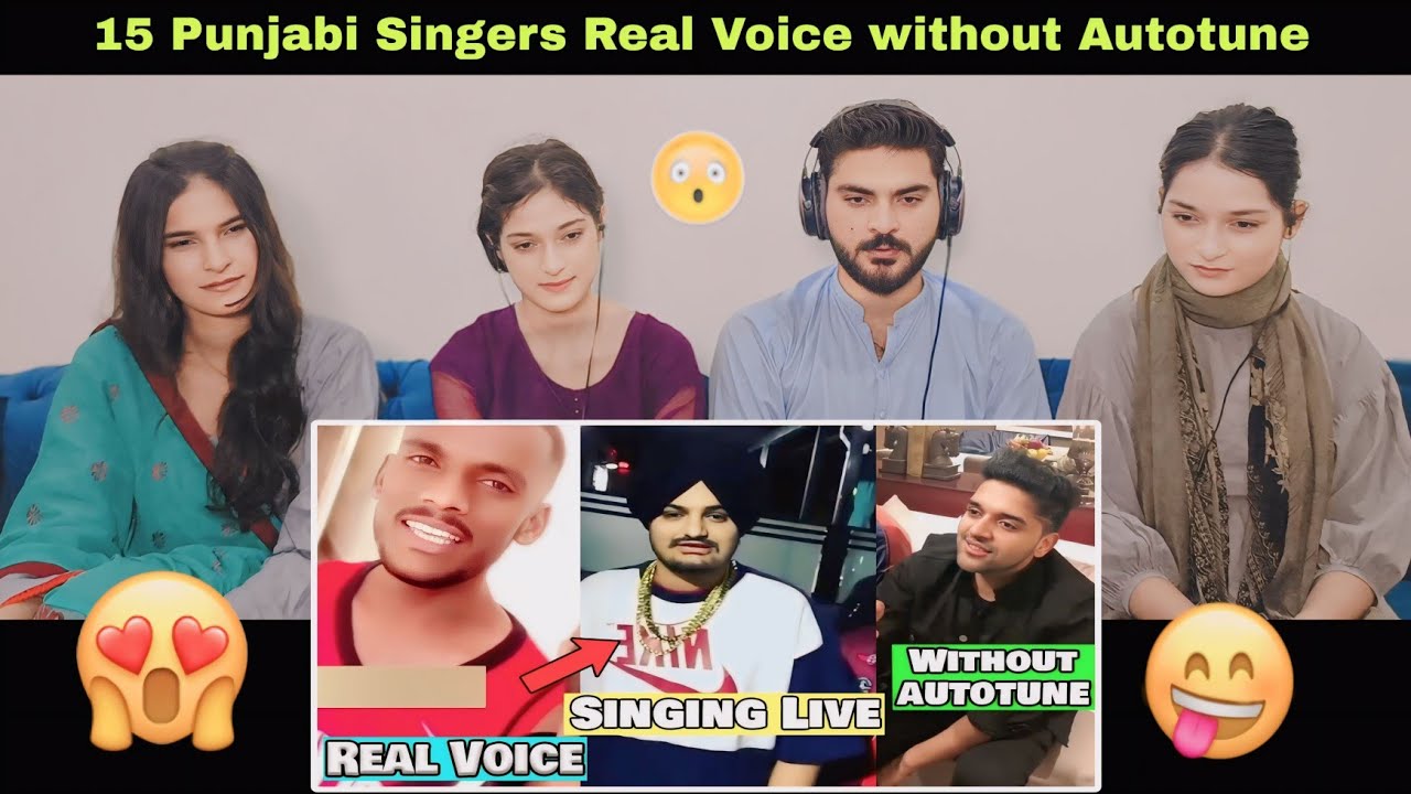 15 Punjabi Singers Real Voice without Autotune Sidhu M. , Karan , Aujla , Kaka, Guri