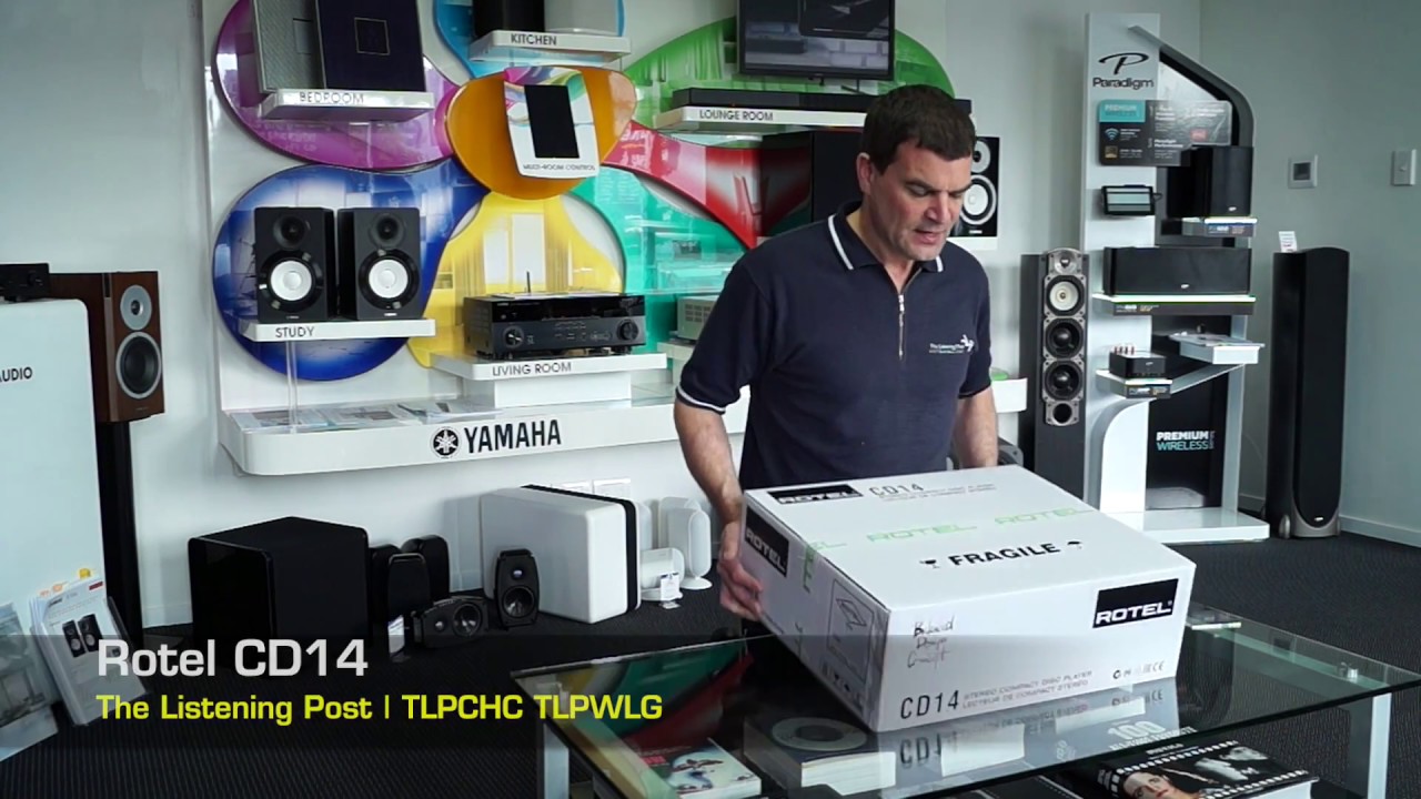 Rotel CD14 Unboxing | The Listening Post | TLPCHC TLPWLG
