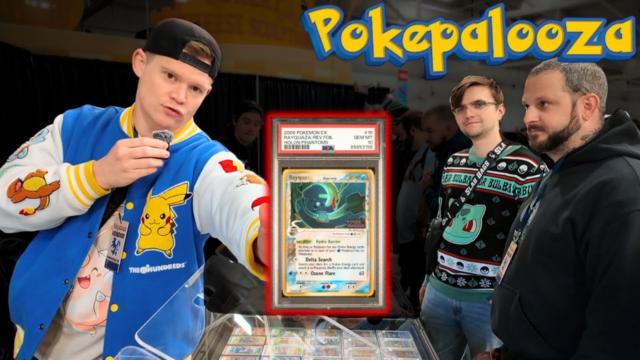 We Opened $10,000 of Pokémon Booster Packs at Pokepalooza - Indianapolis Pokémon Vendor POV