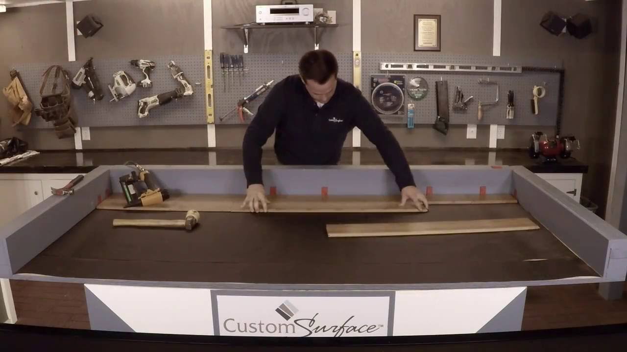 Nail-Down Bamboo Flooring Install