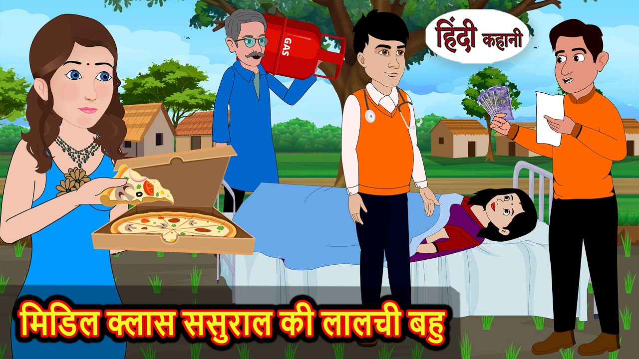 मिडिल क्लास ससुराल की लालची बहु | Bedtime Stories | Moral Story | Fairy Tales | Kahani | Storytime