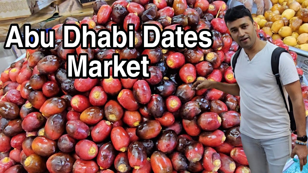 Abu Dhabi Dates Market | Al Sadaf Street | Royal Dates