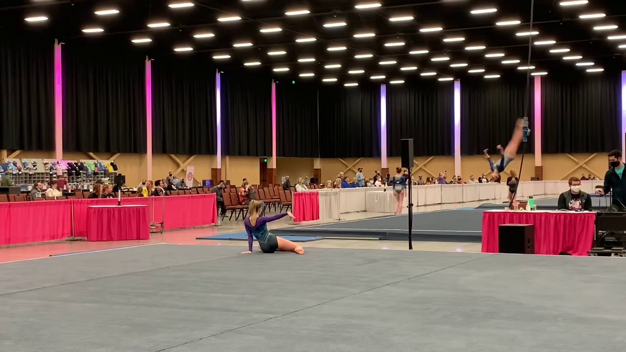 First Place 9.425 Xcel Platinum Floor Routine at The Make It Count Gymnastics Spectacular 2021